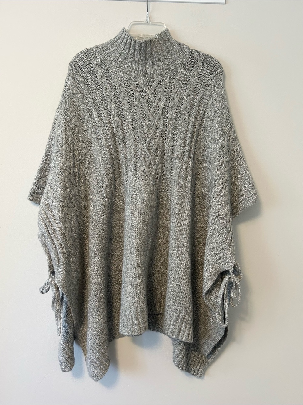 UGG Joana Mock Neck Knit Poncho